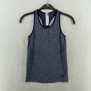 New Balance Fitted Blue Sleeveless Tank Top